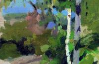 伊利亚·列宾（ Ilya Repin） –桦木。晴天