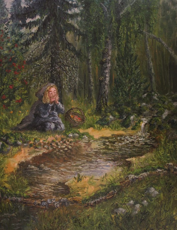 亚历山大·科雷帕诺夫（Alexander Korepanov）- 森林春天油画，2020年高清油画下载