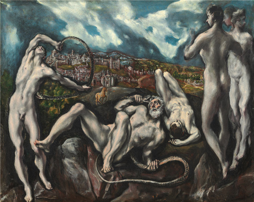 艾尔·葛雷柯（El Greco）-《拉康》油画高清下载