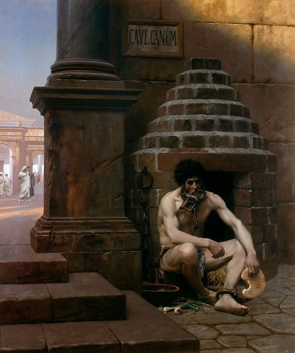 让·莱昂·杰罗姆（ Jean-LéonGérôme） -狗窝高清油画