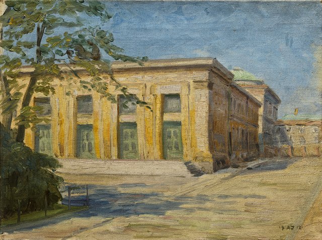阿克塞尔·约翰森（Axel Johansen）- Thorvaldsens博物馆 油画