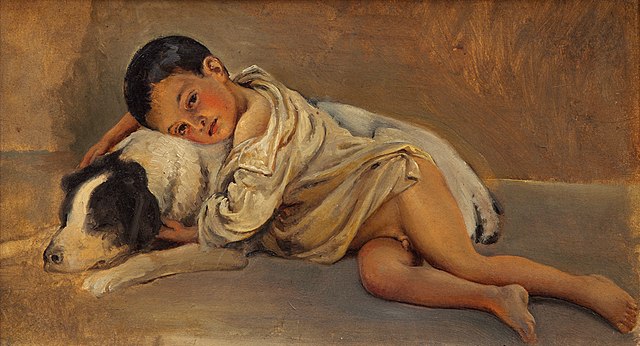 威廉·马斯特兰德（Wilhelm Marstrand）-那不勒斯斯坦斯克油画
