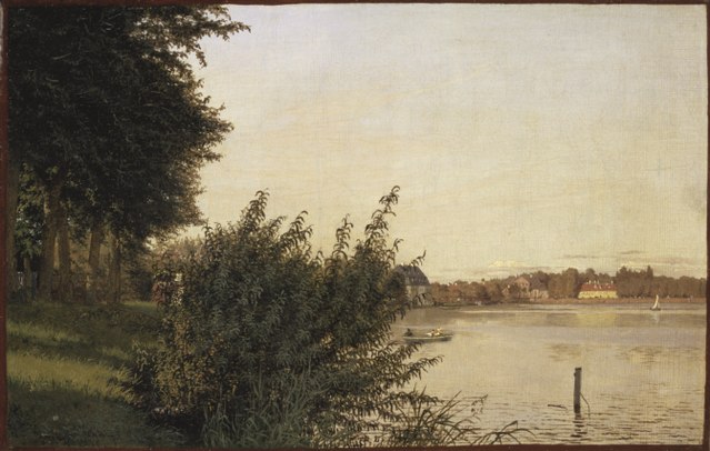 克里斯汀·科布（ChristenKobke）-多塞林根风景油画