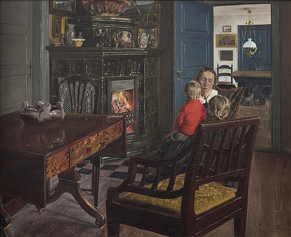 劳瑞兹·安德森·瑞恩(Laurits Andersen Ring)-1904年作品 油画