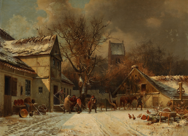 约根·罗德（JorgenRoed）：访客 油画