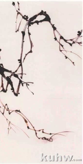 图文教程:写意紫藤花画法