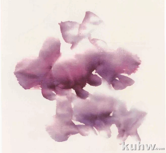图文教程:写意紫藤花画法