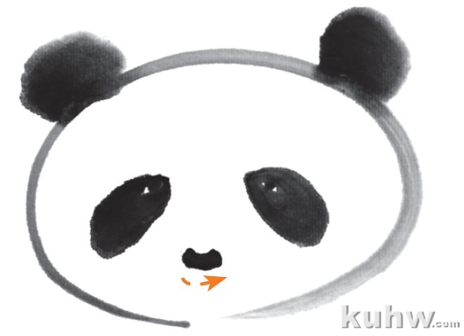 图文教程:一学就会画萌萌的熊猫和可爱的小鹿
