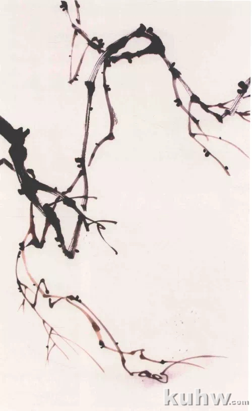 图文教程:写意紫藤花画法