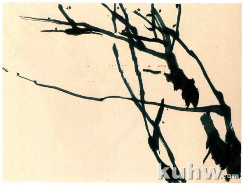 梅花枝干的画法