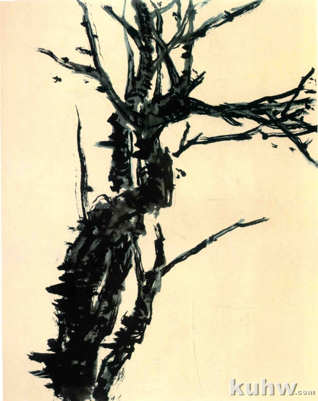 梅花枝干的画法