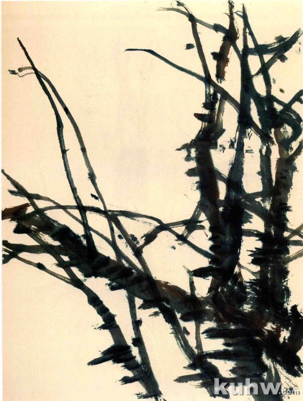 梅花枝干的画法