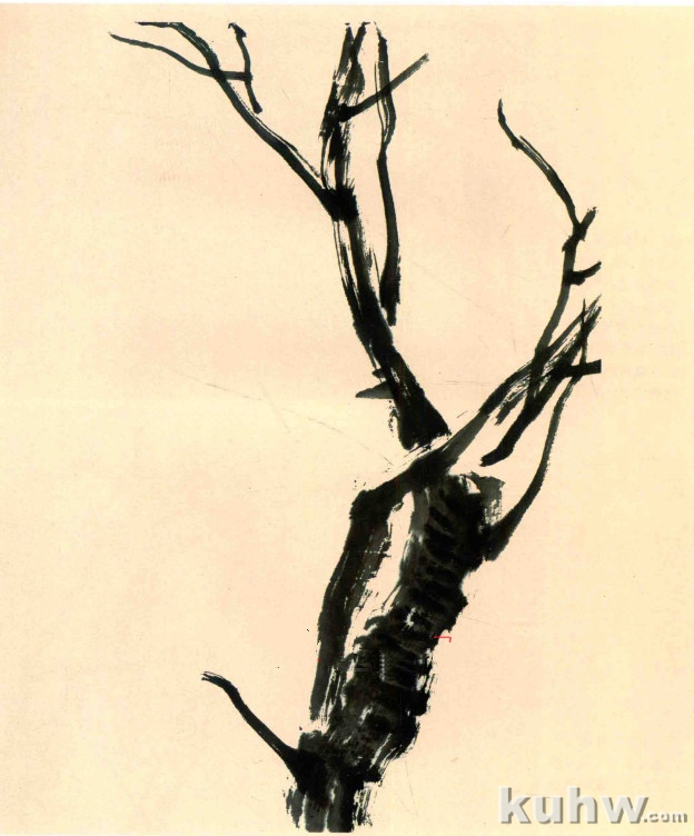 梅花枝干的画法