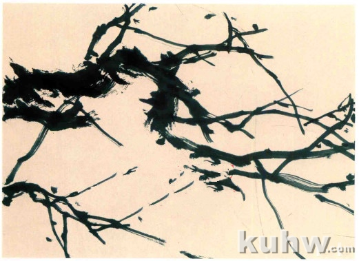 梅花枝干的画法