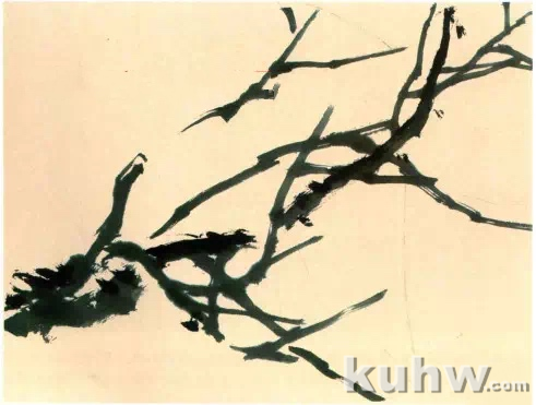 梅花枝干的画法