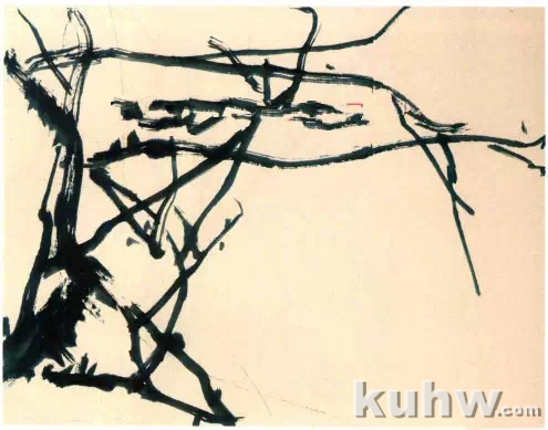 梅花枝干的画法