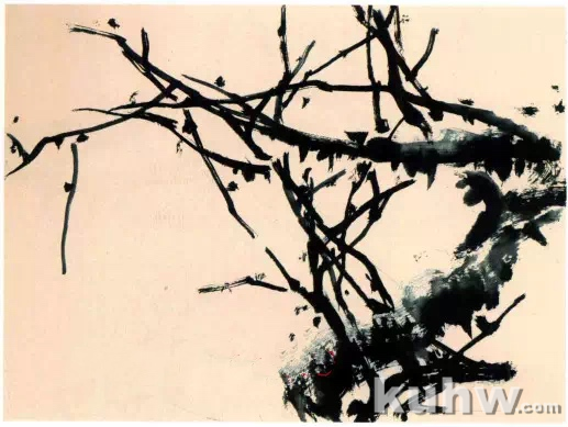 梅花枝干的画法