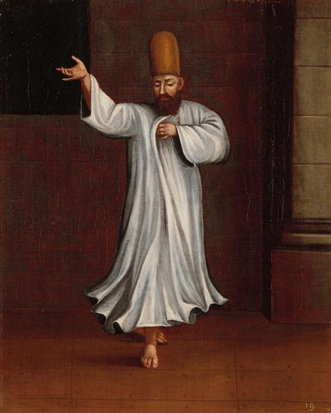 让·巴蒂斯特·范穆尔（Jean Baptiste Vanmour）-苦行僧油画下载