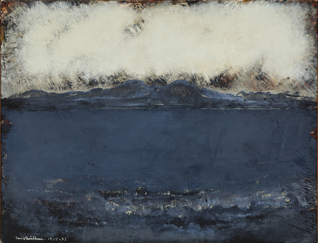 恩斯特·祖腾（Ernst Zeuthen）-海洋风景油画