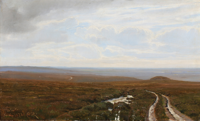 克里斯蒂安·扎乔（Christian Zacho）-日德兰半岛的塔拉普油画