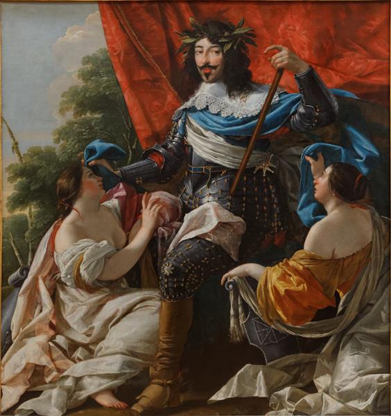 西蒙·沃特（Simon Vouet）-路易十三油画