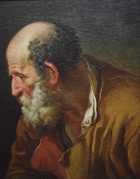 约瑟夫·玛丽·维恩（Joseph-Marie Vien）- 维耶拉德肖像 油画