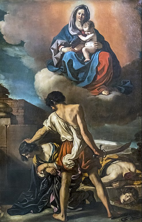圭尔奇诺 （Guercino）-圣约翰和圣保罗难油画