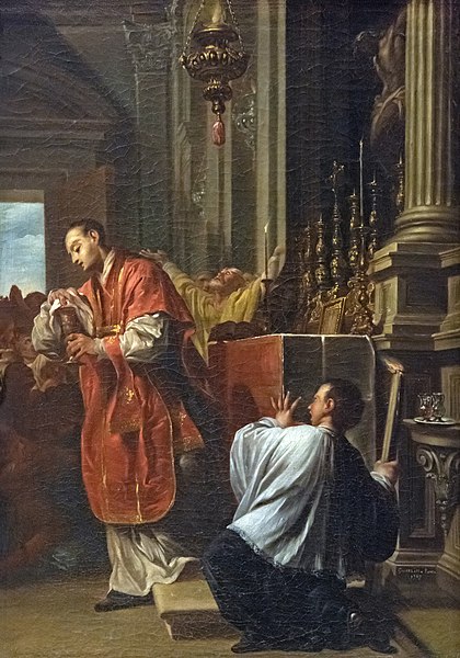 雅克·加姆林（Jacques Gamelin）-博尔塞纳（Bolsena）的奇迹油画