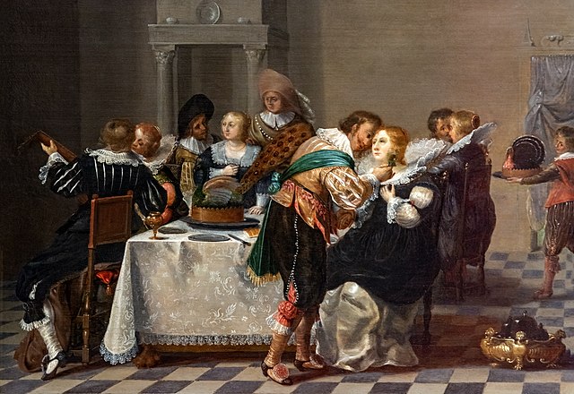 迪克·哈尔斯（Dirck Hals） -加兰特场景油画