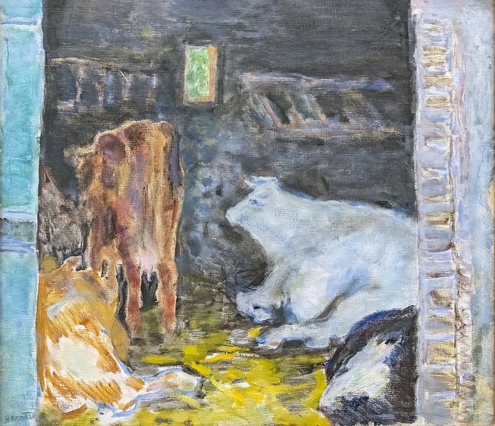 皮埃尔·邦纳德  （Pierre Bonnard）-莱伯特油画