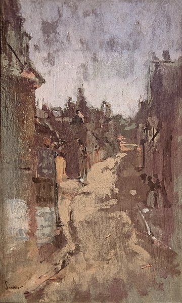瓦尔特·西克特（Walter Sickert）-诺伊维尔·迪耶普（Le mont de Neuville Dieppe）-灰色天空.zip