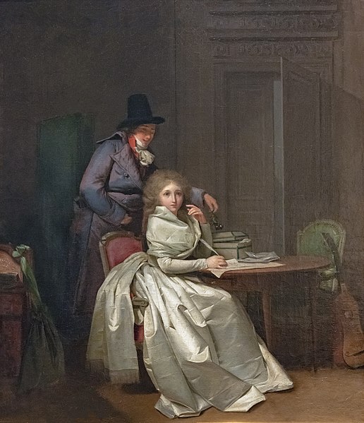 路易·莱奥波德·博伊 (Louis- LéopoldBoilly)-信 油画