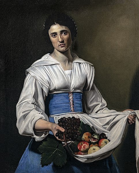 尼古拉斯·图尼尔（Nicolas Tournier）-带 水果的农民油画