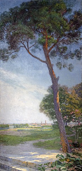 埃德蒙·雅兹（Edmond Yarz）-图卢兹海岸葡萄酒 油画