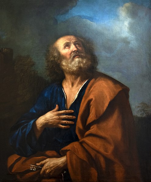 圭尔奇诺  （Guercino） -San Pietro apostolo作品下载