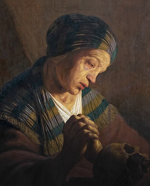 扬·利文斯  （Jan Lievens） -玛格达莱纳在冥想油画