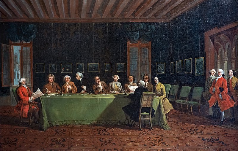 弗朗切斯科·瓜迪（Francesco Guardi）-外交使馆油画