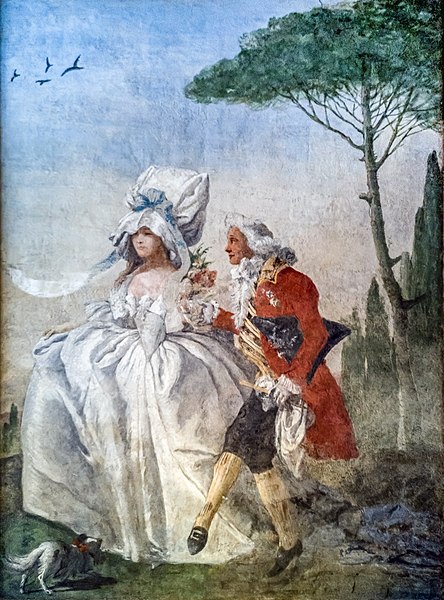 乔瓦尼·多梅尼科·蒂埃波洛（Giovanni Domenico Tiepolo）-尖塔油画