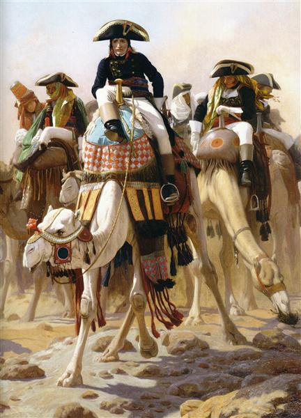 让·莱昂·杰罗姆（ Jean-LéonGérôme）-波拿巴将军和他的军队在埃及.zip