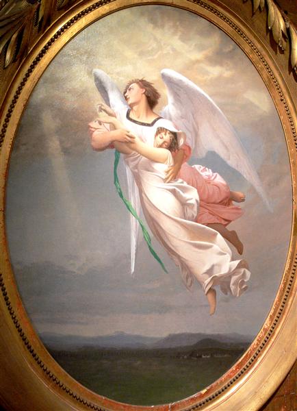 让·莱昂·杰罗姆（Jean-LéonGérôme）-被天使带走的灵魂