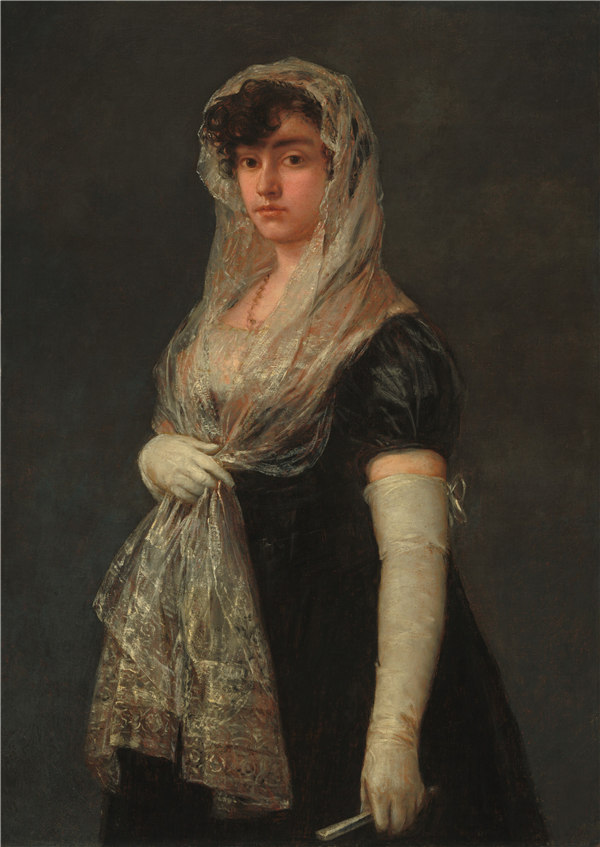 弗朗西斯科·德·戈雅 （Francisco de Goya y Lucientes）-年轻的女士油画