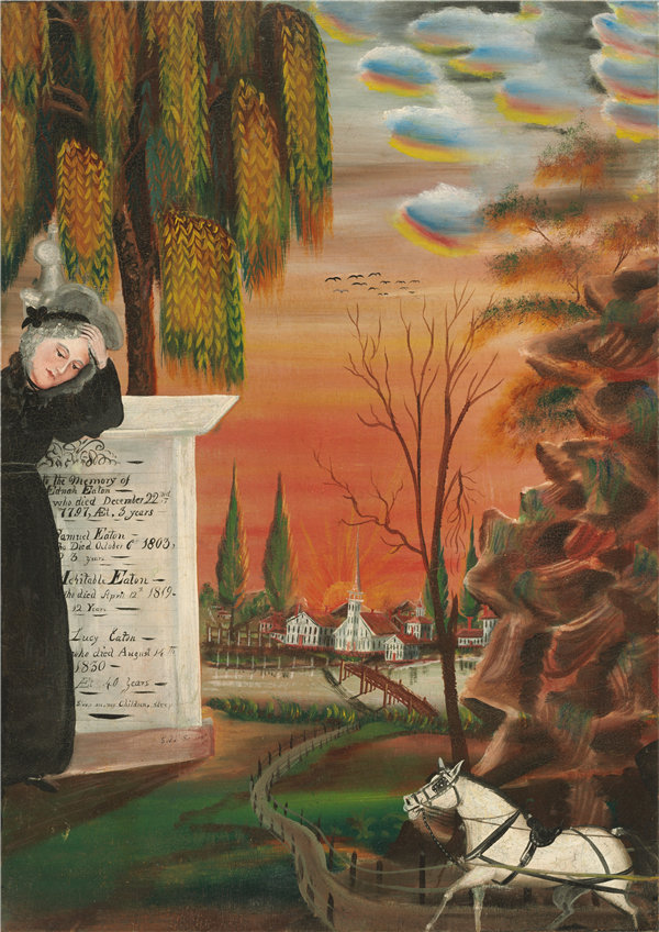 塞缪尔·乔丹(Samuel Jordan-伊顿家庭纪念馆 1831年油画