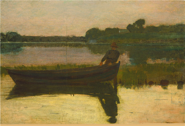 温斯洛·荷马（Winslow Homer）作品《日落》高清下载