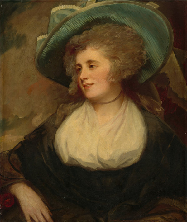 乔治·罗姆尼（George Romney）-阿拉贝拉·沃德夫人油画