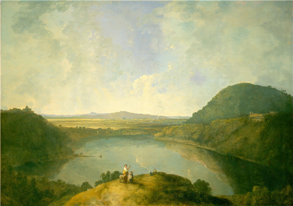 理查德·威尔逊（Richard Wilson）-阿尔巴诺湖油画