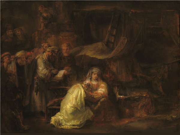 伦勃朗·范·瑞恩（Rembrandt van Rijn）-包皮环切术油画