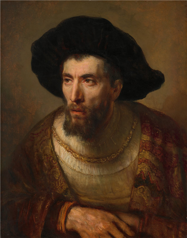 伦勃朗讲习班（Rembrandt Workshop）-哲学家油画