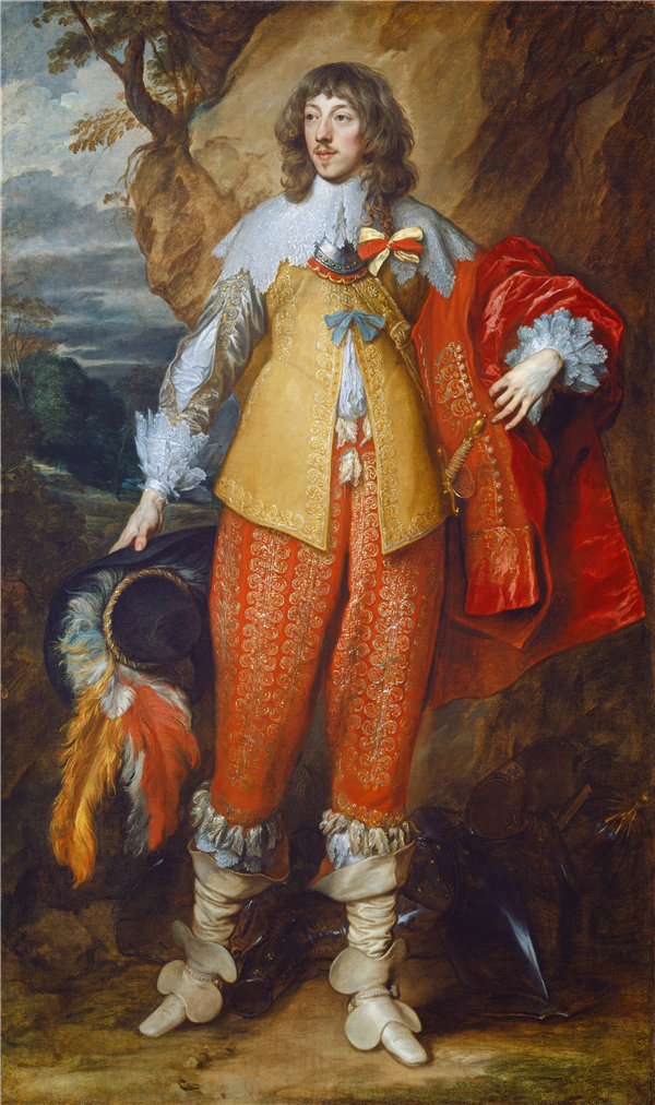 安东尼·范·戴克（Anthony van Dyck）-亨利二世洛林油画