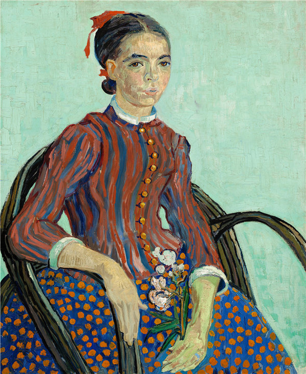 文森特·梵高(Vincent van Gogh)作品《LaMousmé》高清下载