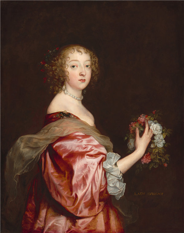 安东尼·范·戴克（Anthony van Dyck）-凯瑟琳·霍华德，杜比夫人油画